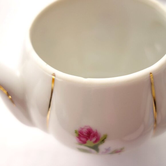 Vintage Wales by Royal Crown Japan Sugar Bowl and Lid - Picture 10 of 10